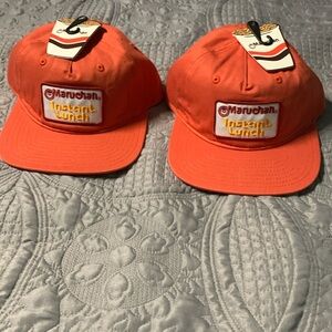 2/$11 Men’s Maruchan Instant Lunch Baseball Style Hats. NWT Both for $11